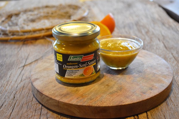 Fruchtige Orangen-Senf-Sauce